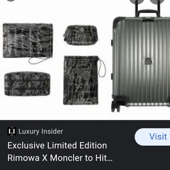Limited Moncler x Rimowa travel bags - Picture 3 of 12